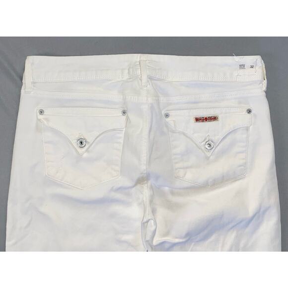 Hudson Collin Mid-Rise Skinny Rolled Flap Pocket Stretch Denim Jeans. Women's 32 - Picture 5 of 5